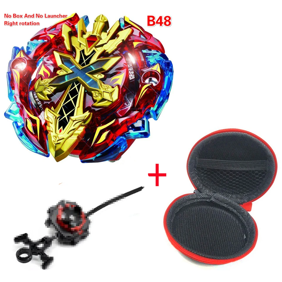 Takara Tomy Beyblade Burst B-144 B-145 B-142 Металл Fusion волчок, бейблэйд Burst с пусковым устройством для бейблэйд игрушки - Цвет: B - 48