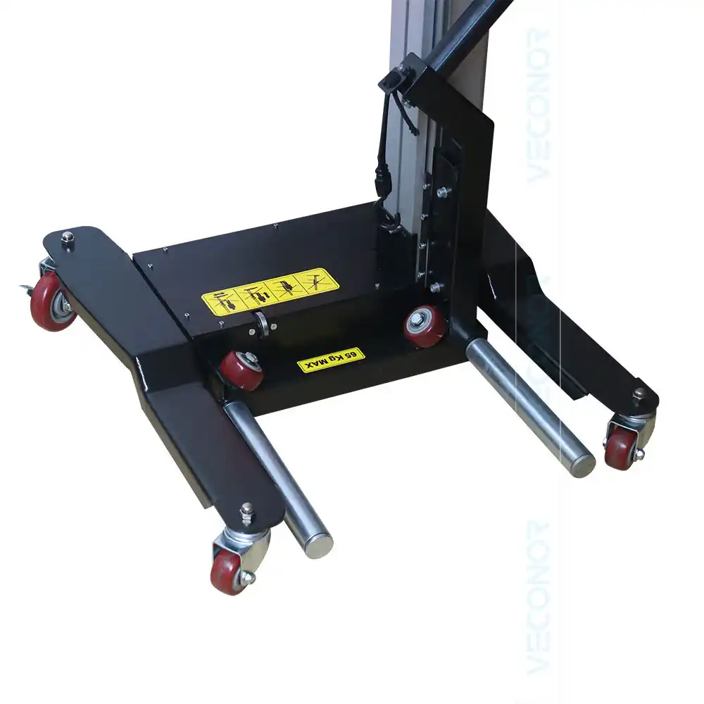 Pneumatic Mobile Wheel Lifter Air Tire Lifting Cart For Tire Storage