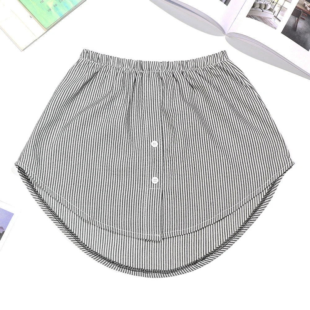 Adjustable Layering Fake Top Lower Sweep for Girls Women Half-Length Splitting A Version Mini Skirt Underskirt Clothing Accessor tweed skirt Skirts