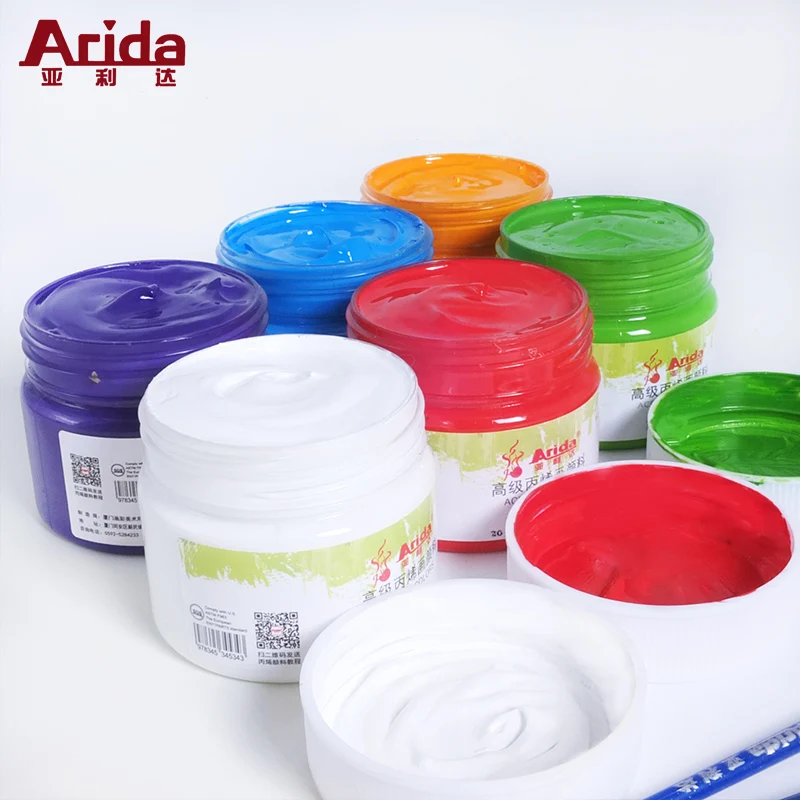 100ml Acrylic Paint DIY Painting Pigment Textile Paint for Artists Ceramic Stone Wall Craft Paints Color Pigments