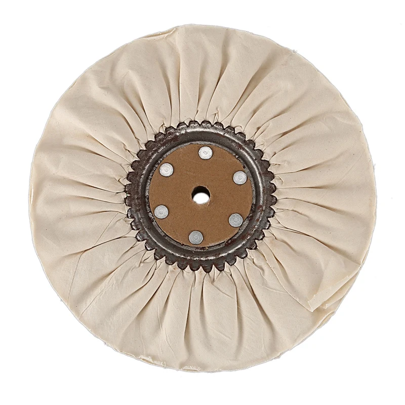 

12Inch Round Cotton Airway Polishing Buffing Pad Wheel Tool Attachment Metal Polisher Abrasive Polishing Tool