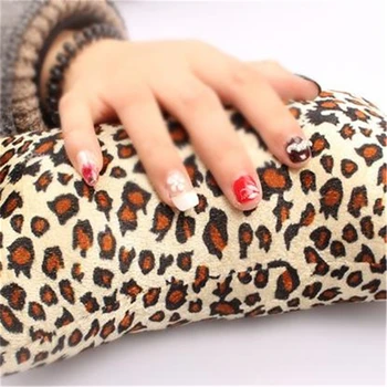 

1PC Nail Art Manicure Fashion Style Tool Tips Leopard Soft Hand Cushion Pillow Nail Art Makeup Equipme Nail Art Manicure