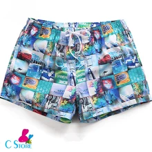 Мужские пляжные шорты, летние шорты для серфинга, мужские плавки для бега, мужские шорты для плавания, быстросохнущие, Мужская пляжная одежда 112