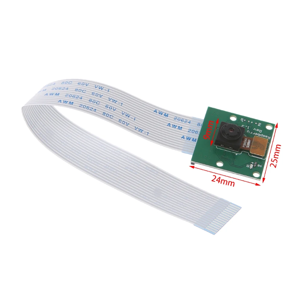 Raspberry Pi 4 камера 5 Мп 1080P 720P OV5647 видеокамера с FFC кабелем для 3 Model B 3B Plus 4B Pi3