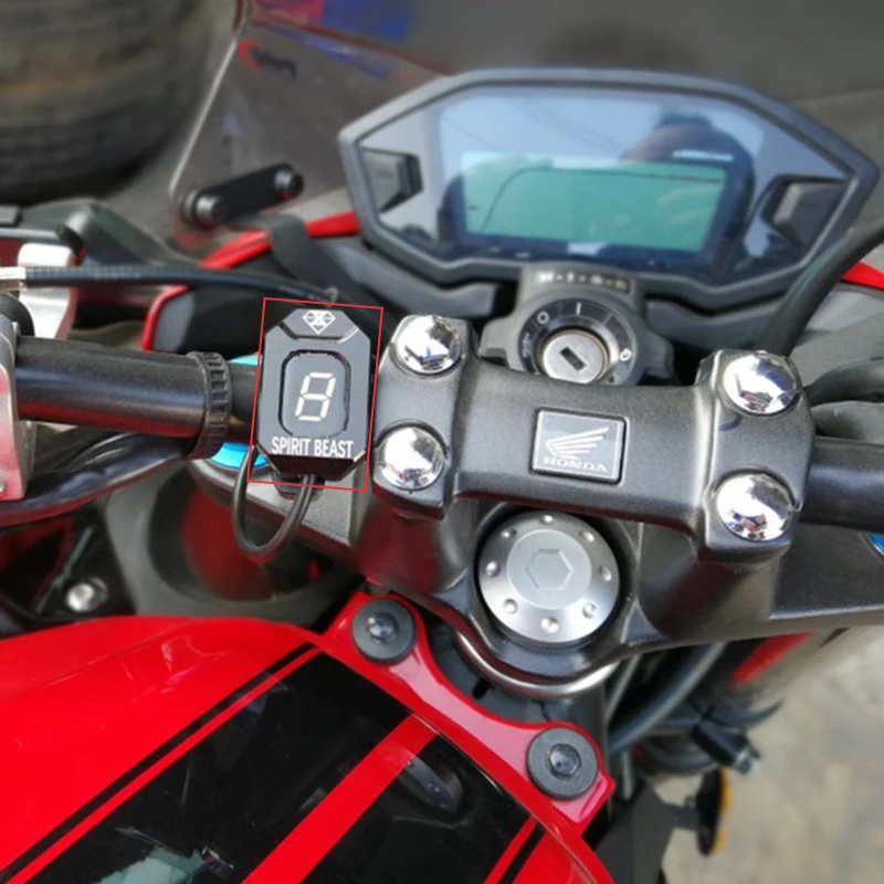 Для Honda CBR500 CBR300 CBR600RR CBR1000RR мотоцикл 1-6 уровень ЭБУ штекер держатель кронштейн скорость шестерни дисплей индикатор