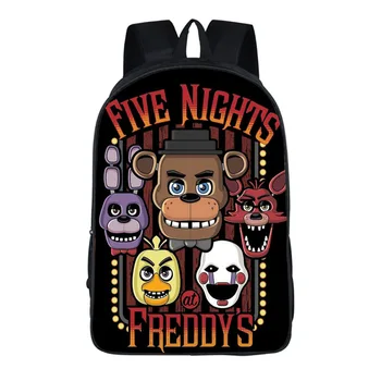 

Five Nights At Freddy Backpack Boys Girls FNAF School Bags Backpack Five Night At Freddys Bag Children Cartoon Kindergarten Bags