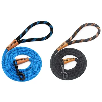 

6 FT Rope Dog Leash with Comfortable Padded Handle Strong Dog Leashes for Small Medium and Large Dogs Walking Training Hiking