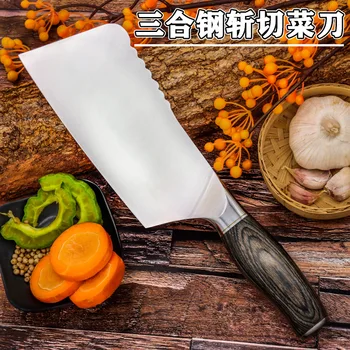 

XHARP Stainless Steel Kitchen Knife High Hardness 9Cr18Mov Chopping Slicing Knives Chef Cooking Chinese Cleaver Accessories Tool