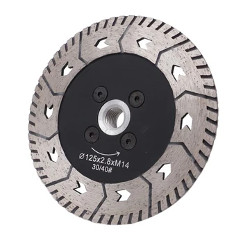 

New 125mm Fine Quality Diamond Cutting Poloshing Grinding Disc Grind Polish Granite Marble Blades Concrete for Wet or Dry Workin