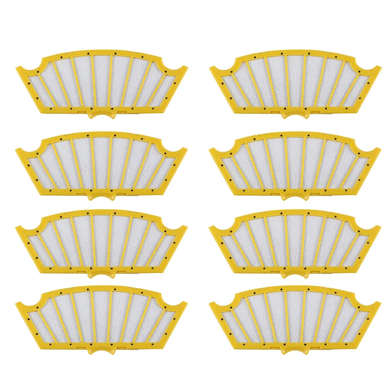 

4 шт., 8 шт., воздушные фильтры Hepa для робота-пылесоса iRobot Roomba 500 серии 530, 535, 532, 550, 560, 570, 580, 590