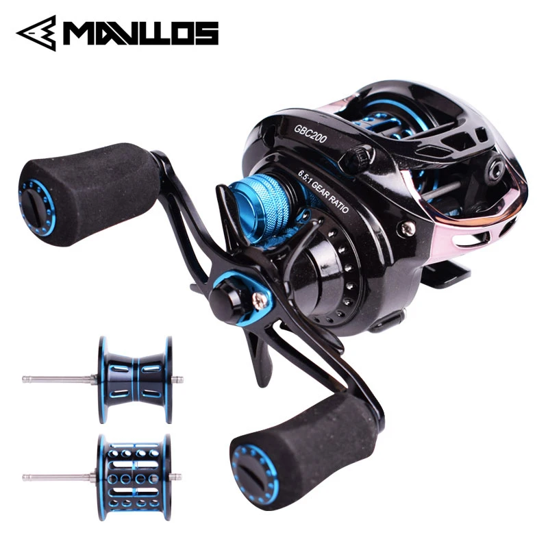 BAIT CASTING FISHING REEL TSURINOYA 6.6:1 High Quality Ultra Light Left /& Right