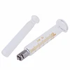 New Arrival 1ml 2ml 5ml 10ml 20ml 30ml 50ml 100ml Glass Syringe Luer Lock Head Reusable Glass Injector Syringe ► Photo 3/6