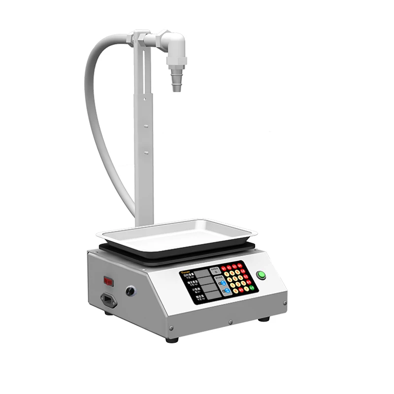 

CSY-L17 large flow automatic quantitative liquid edible oil dispensing equipment weighing filling machine