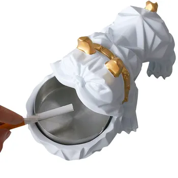 

Nordic lucky dog ashtray creative trend multi-function ashtray office living room coffee table decoration ornaments ashtray