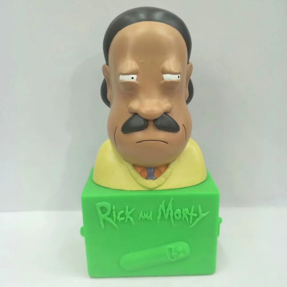 Vogue TV Series Adventure Anime Animation Rick and Morty Jerry Beth Summer Half body Figurines Action Figure Model Toys