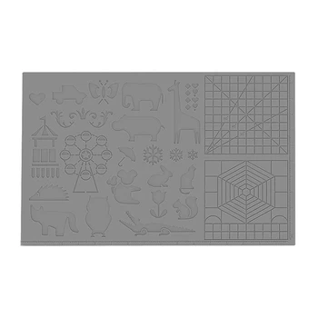 

3D Pen Mat Upgraded 3D Printing Pen Silicone Design Mat Silicone Mat 3D Pens Drawing Tools for Kids and 3D Pen Artists