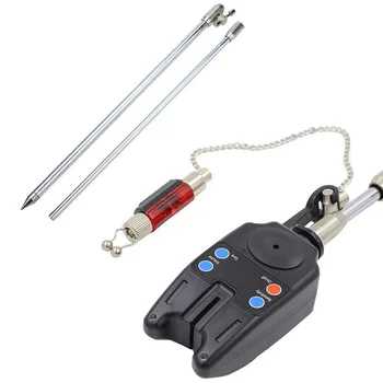 

Fishing Bite Alarm Alert Indicator Water Resistant Adjustable Volume Sound for Fishing Rod &T8