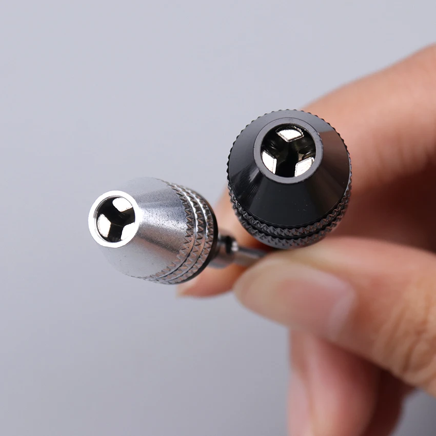 1PC Quick Change Keyless Drill Bit Chuck Hex Shank Adapter Converter Tool Three-Jaw Chuck Electric Grinder Drill Chuck