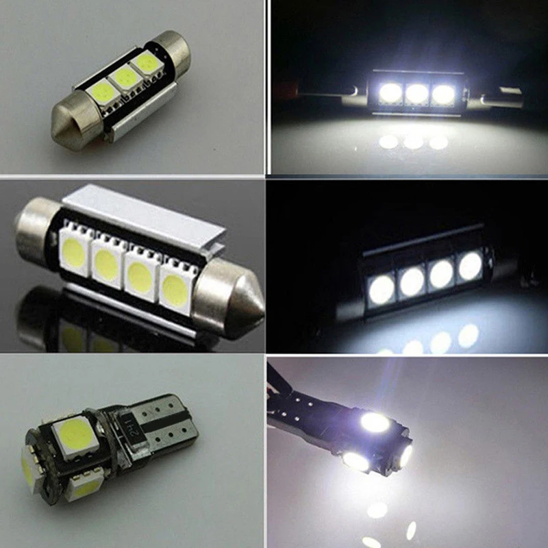 

20Ч White Car Interior LED Light For BMW 5 Series E39 525i 530i M 97-03 Hot Sale