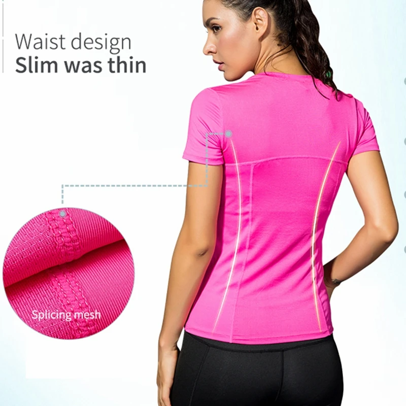Yoga Top For Women Fitness Shirt Yoga Running T-shirts Quick Dry Sport Shirt Women Fitness Gym Top Female Sports sports t shirt,yoga top,yoga shirt,sports shirt