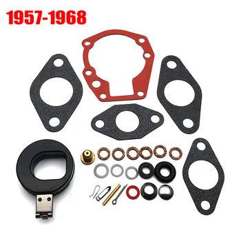 

1 Set Carburetor Carb Repair Rebuild Kit Durable Practical Replacement Part For Johnson/Evinrude 18 Hp & 20 Hp 1957-1968