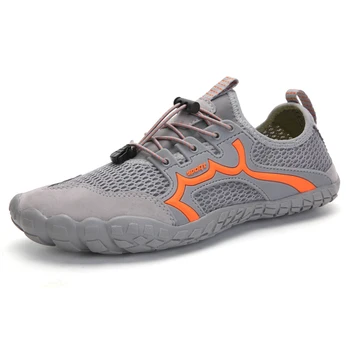 

Outdoor Sneakers Men's Summer Breathable Mesh Flat Shoes For Spring Comfortable Casual Shoes Big Size 36-47