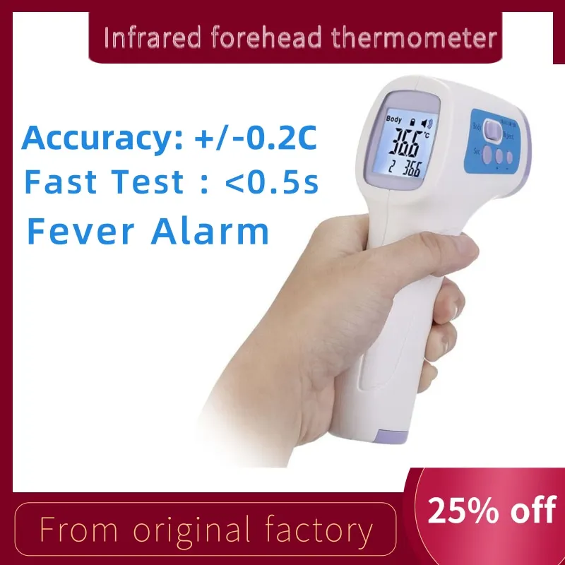 Infrared Forehead Thermometer  Baby Portable Non-contact child Handheld Body/Object Temperature Measure IR Device
