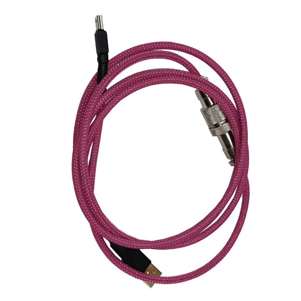 Conector do Aviador do Cabo de Metrópole do Usb Cabo de Usb Cabo de Mina Mini Teclado Mecânico Mechables Pulso v3 Personalizado-revestido - Imagem 2