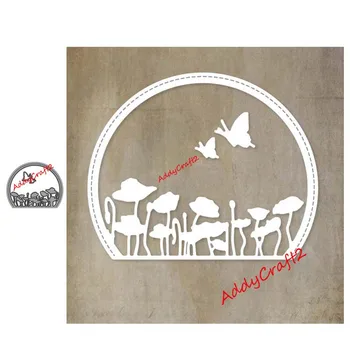 

2020 new Metal cutting dies Butterfly bush cut die mold decoration Scrapbook paper craft knife mould blade punch