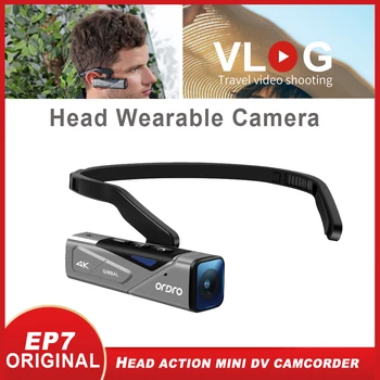 Vbloc-videocámara Digital 4K EP7 UHD, 60fps, portátil, antivibración, IP65, impermeable, cámara Filmadora Vlog