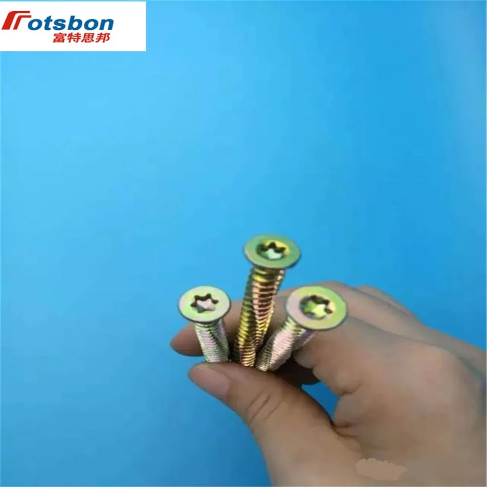 7.5 Testa Grande Prugna Scanalatura Vis Torx Viti Autofilettanti Telaio Finestra Cemento Cemento Tx30 Tornillos Parafuso Schroanche Vivi Vida