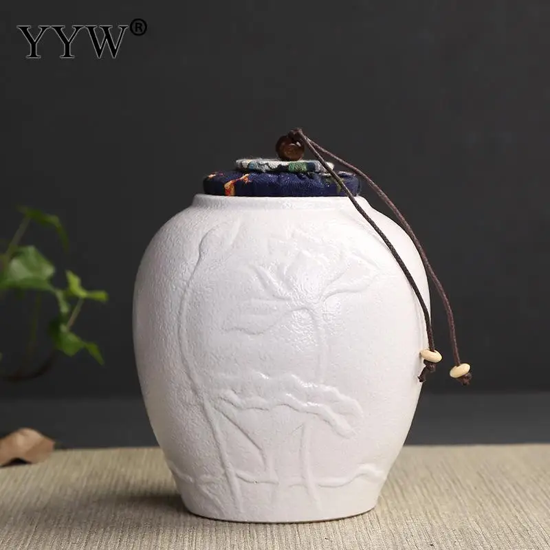 white Черно-белая коробка для хранения чайных банок, контейнер для чая, контейнер для хранения чая, коробки и ящики для хранения чая, круглые ящики для чая - Цвет: white
