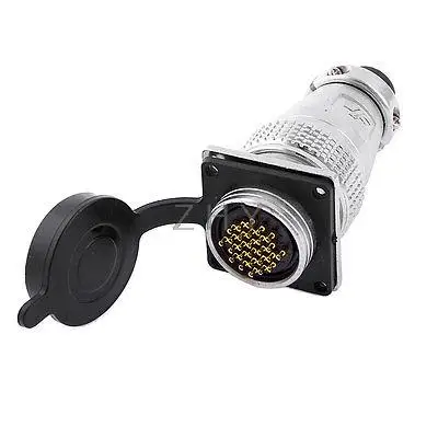 

Y28-26 Waterproof 26 Pin Aviation Connector Adapter Plug AC 400V 6A