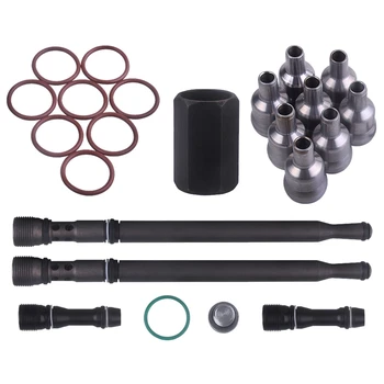 

High Pressure Oil Rail Repair Kit & Updated Stand Pipe Dummy Plugs for Ford 6.0L