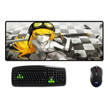 

The Light Novel Anime Mousepad Monogatari Bakemonogatari Monstory Cute Girl Oshino Shinobu Big Table Mats Pc Game Pad