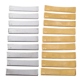 

Guitar Bass Radius Fingerboard Fret Press Caul Insert for Guitarist Luthier Tools Arc Pressure Wire Tool Set 9Pcs