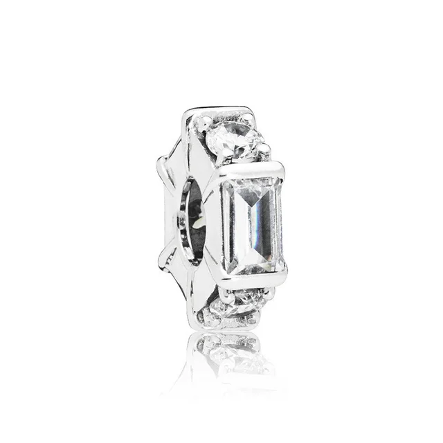 Genuine 925 sterling silver marine animal hanging bead pendant suitable for original Pandora bracelet ladies fashion jewelry CMS024