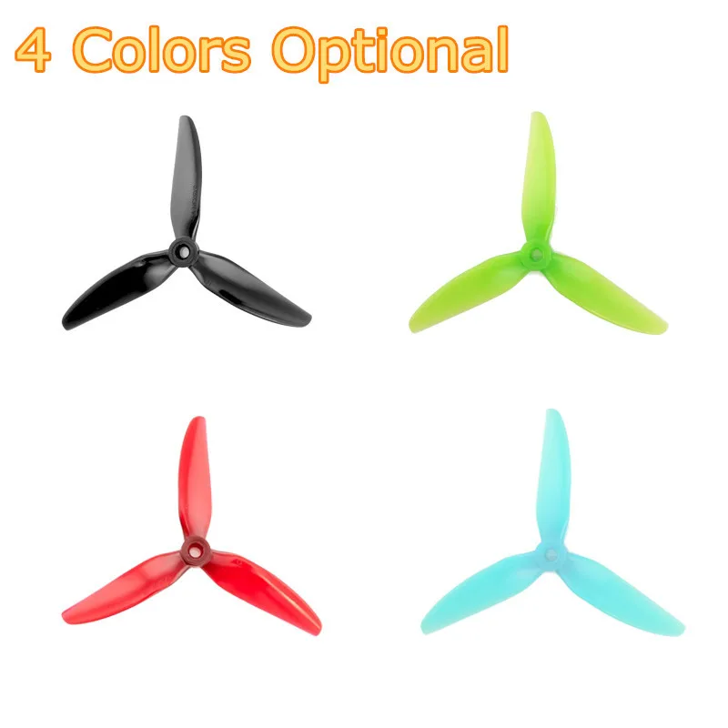 

2 Pairs HQProp DP5X5X3V1S Durable 5050 5X5 5 Inch 3-Blades Propeller for RC Drone FPV Racing Spare Parts DIY Accessories