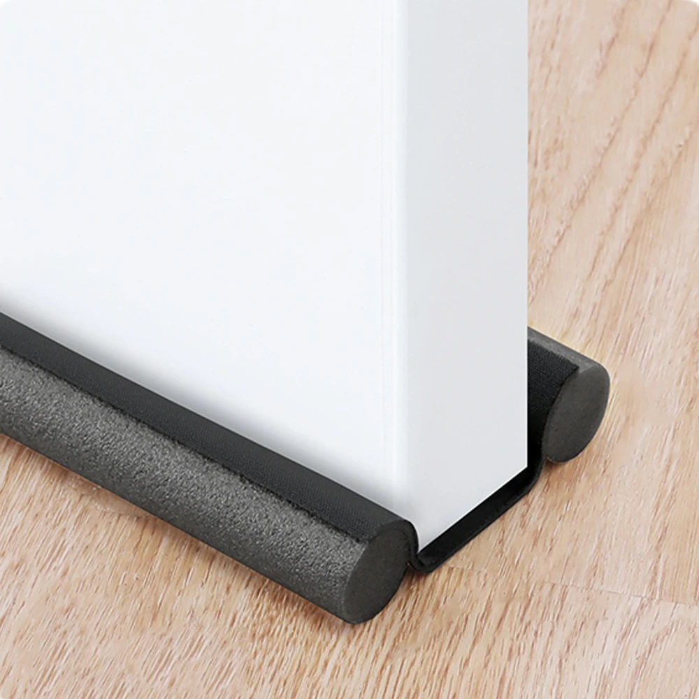 Flexible Door Bottom Sealing Strip Soundproof Noise Reduction Under Door Tool 