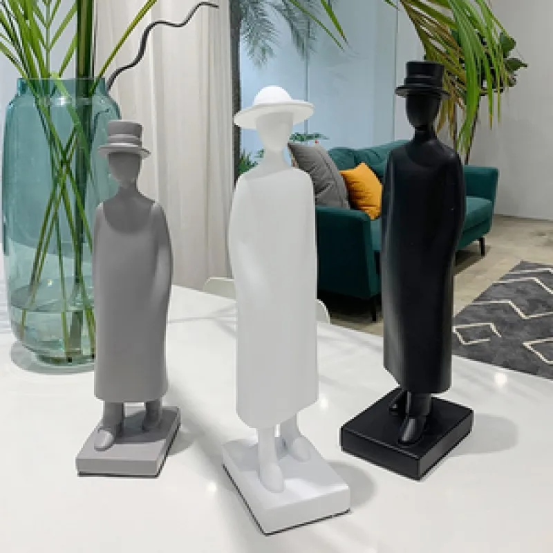 

Creative figures ornaments decoration European style household light luxury crafts room home accessories resin pastoral resin