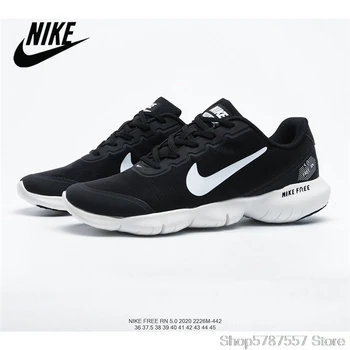

Nike Free Rn 5.0 2020 Barefoot Elasticity Lightweight Shock Absorption Women's Jogging Shoes