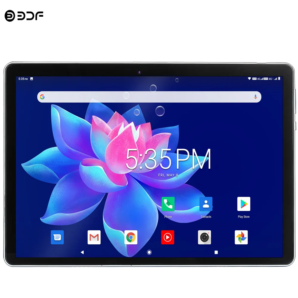 Tableta Android 10,1 de 9,0 pulgadas, Tablet ordenador Octa Core Google Play, 3G, 4G, LTE, con llamadas, GPS, WiFi, Bluetooth, 2.5D, cristal templado de 10 pulgadas, nueva