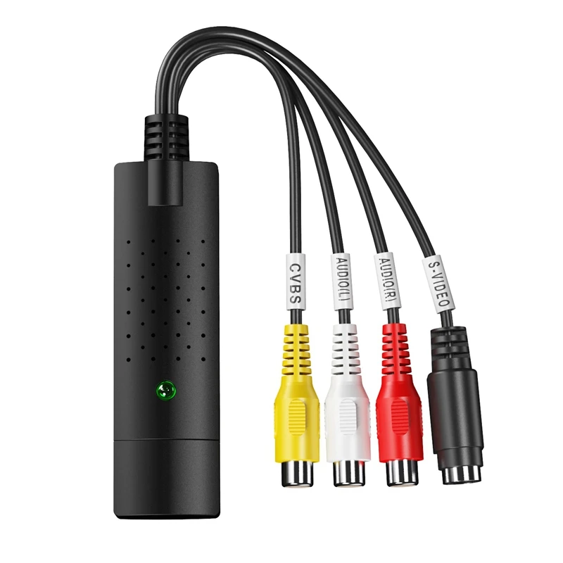USB Easycap 2 0 Легкий колпачок Видео ТВ DVD VHS DVR Захват адаптер устройство видеозахвата