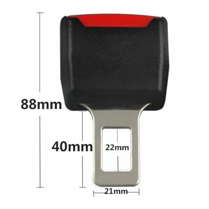 

1Pcs Car Seat Belt Clip Car Universal Adjustable Seat Belt Clip Extender Extension Safety Buckle Seat Belt Card Holder