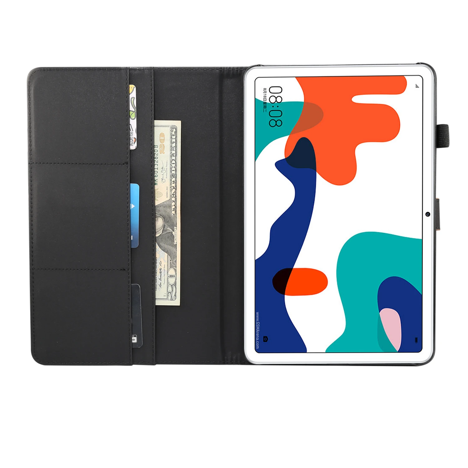 Кожаный чехол премиум класса для Huawei Matepad T10s T10 T8 10 4 Pro 8 Mediapad T5 M5 Lite M6 умный
