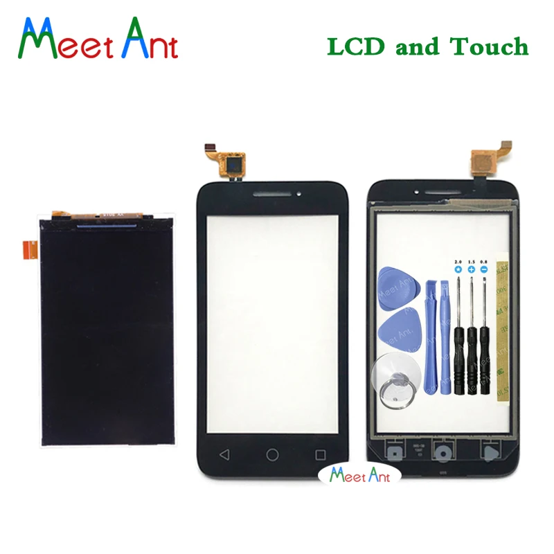 ЖК дисплей с дигитайзером сенсорного экрана для Alcatel One Touch Pixi 3 4013D 4013 OT4013|Экраны