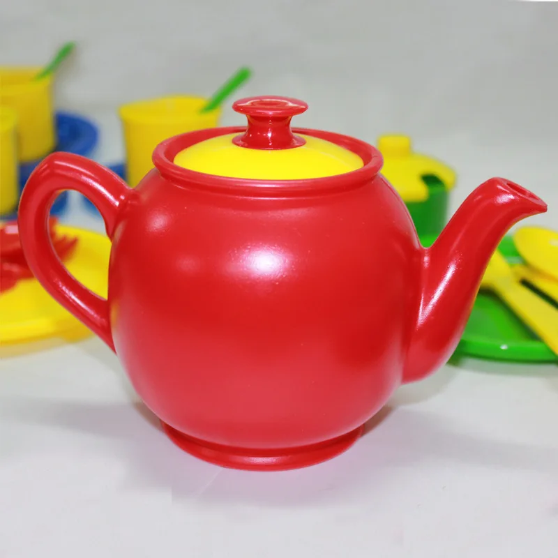 Детская модель игровой домик кухонный игрушечный персонаж игровой чайный набор Посуда сетчатый мешок 34 шт. детская игрушка партия