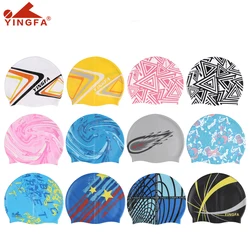 YINGFA C0062B 100% natural silicone swimming cap