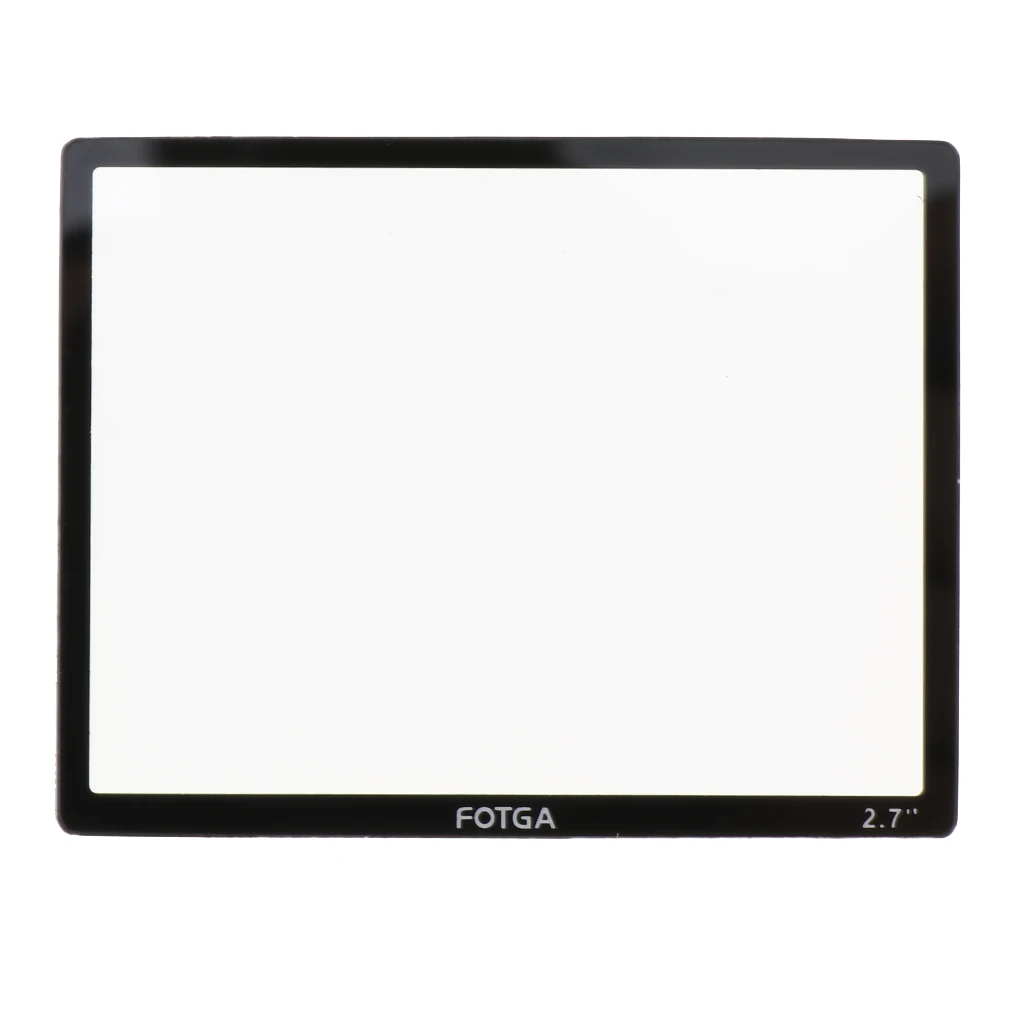 Tempered Glass Screen Protector, 8H Hardness 0.5mm Ultra-Thin Camera LCD Screen Protector for 2.7 inch Camera