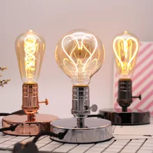 Чистый латунный держатель для лампы E27 Эдисона винт старинная лампочка держатель лампы в Северном европейском стиле простота держатель лампы аксессуары